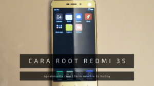 Cara Root Xiaomi Redmi 3S Dengan TWRP