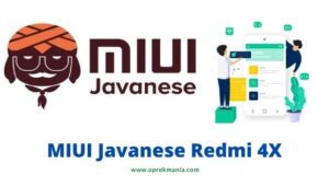 Miui Javanese Redmi 4x