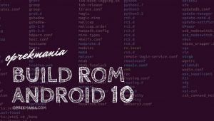 build rom android 10